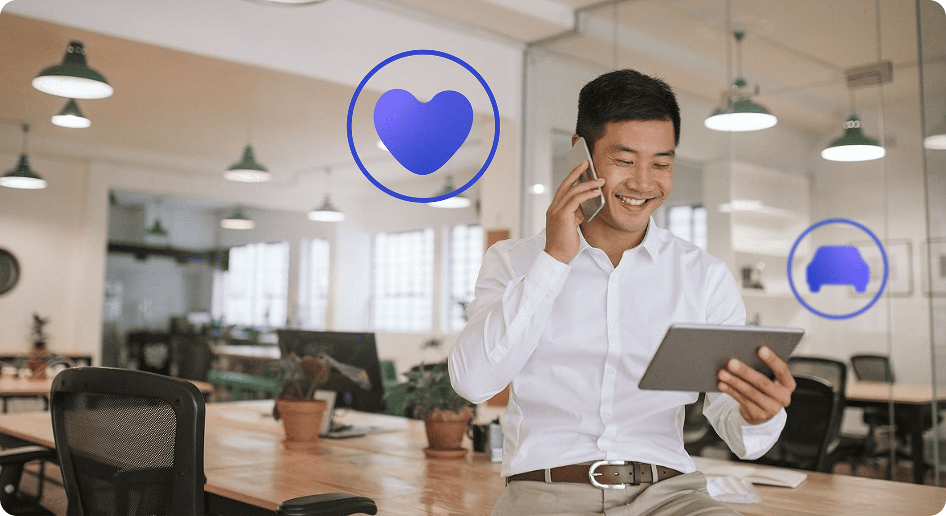 Homem sorrindo - NewB